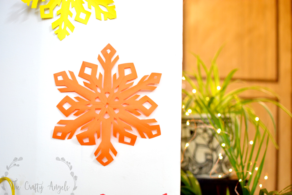 paper snowflakes decoration ideas 