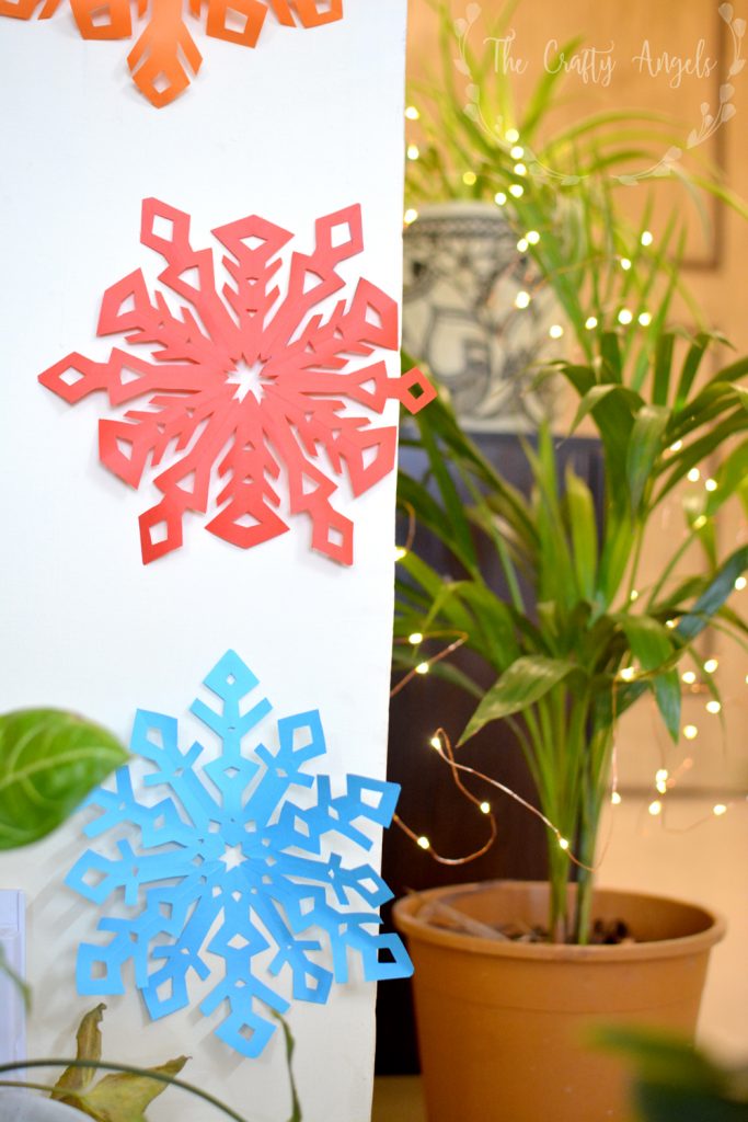 paper snowflakes decoration ideas