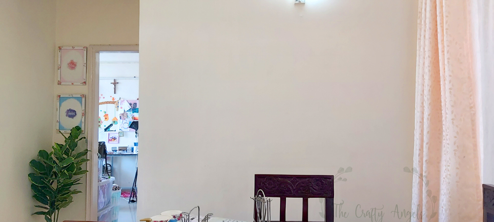 Blank wall for decoration