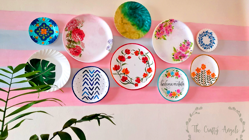 Wall decoration with plates - Make your wall unique!