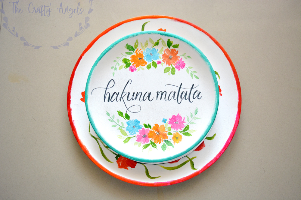lettering wall plate
