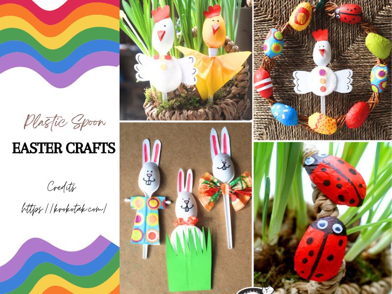 Easter spoon crafts