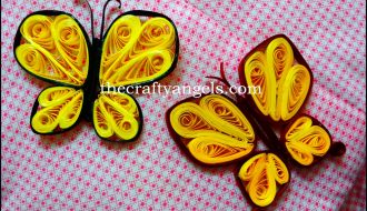 quilling butterfly tutorial