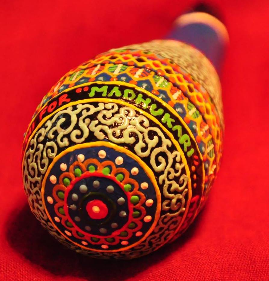 Madhukari Bottle Art by Ms. Madhu Gajjala #15