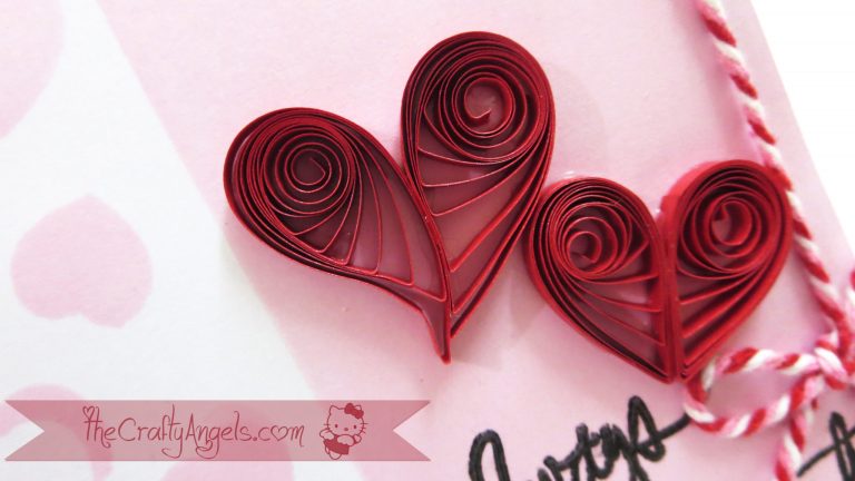 Quilled Hearts Card Tutorial (12)