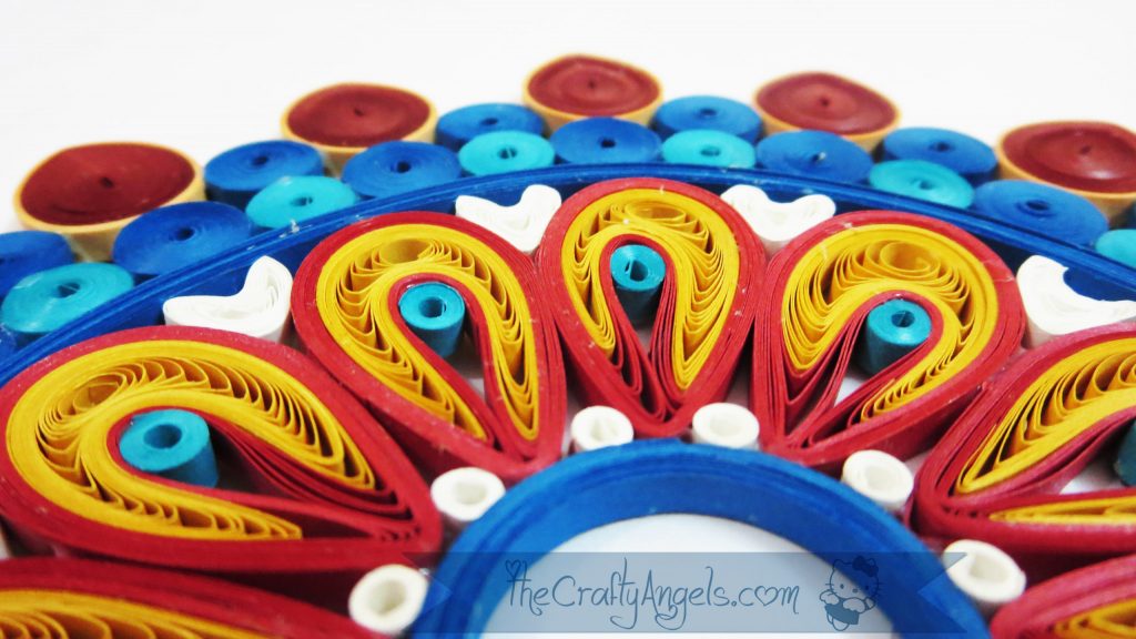 Quilling tutorial : Quilled Malaysian flowers - The Crafty Angels
