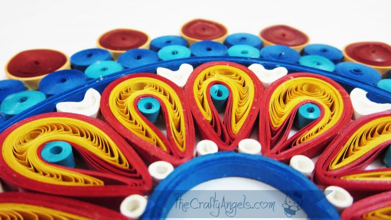 Quilling tutorial : Quilled Malaysian flowers