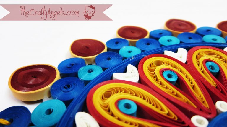 Quilled wall hanging tutorial