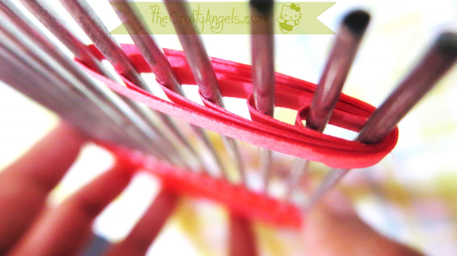 Quilling Comb Flower Tutorial with Video The Crafty Angels