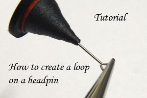 quilling tutorial how to make headpin loop