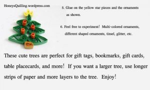 quilling tutorial quilled christmas tree