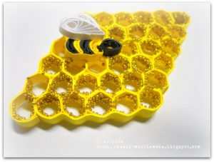 quilling tutorial quilled beehive honey comb