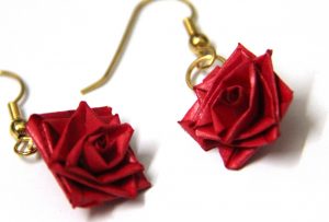 quilling tutorial quilled rose earrings tutorial