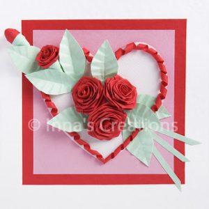 quilling tutorial valentine-folded-roses tutorial