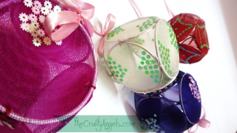 bangle wall hanging stepwise photo tutorial (6)