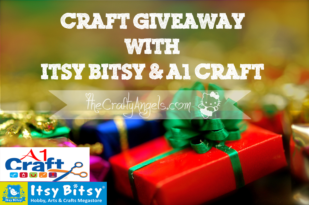 Craft Giveaway with ItsyBitsy and A1 Crafts