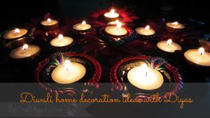 Diwali diya decoration ideas