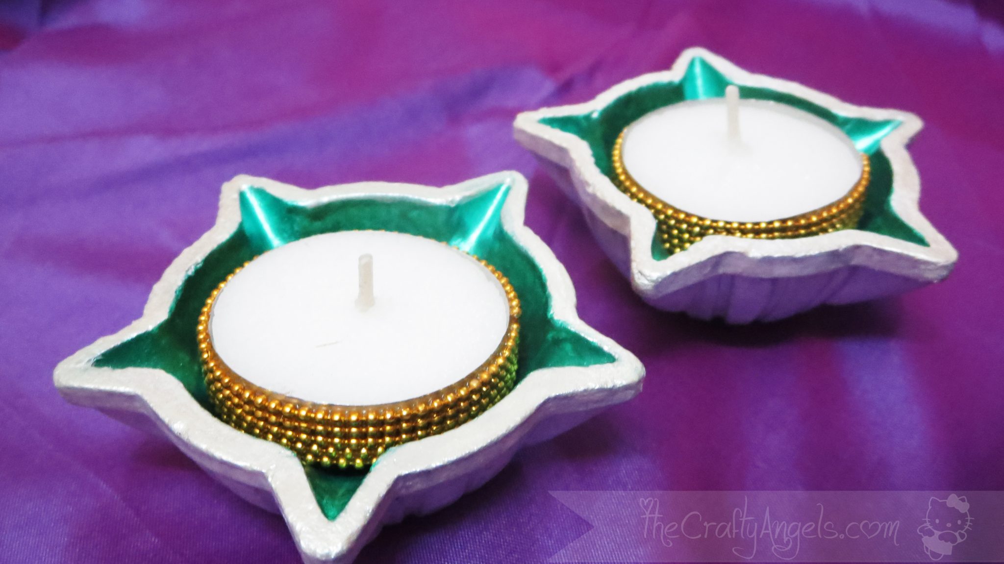 How to paint diya for diwali The Crafty Angels