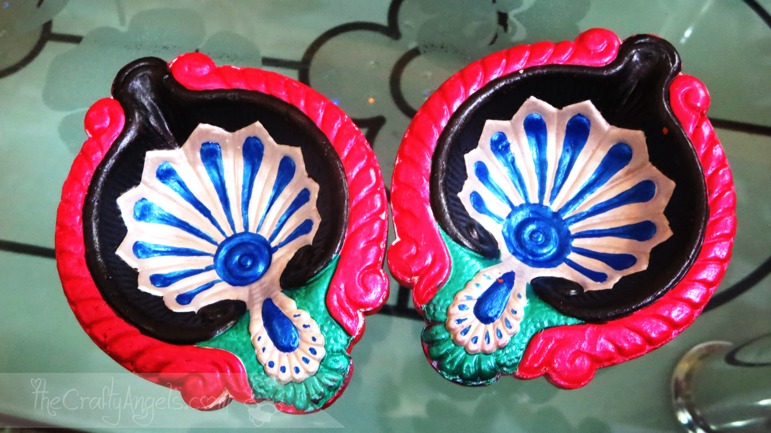 How to paint diya for diwali