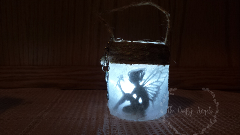 Fairy Jar Lantern DIY tutorial