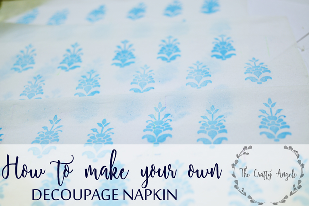 How to make decoupage napkin on your own