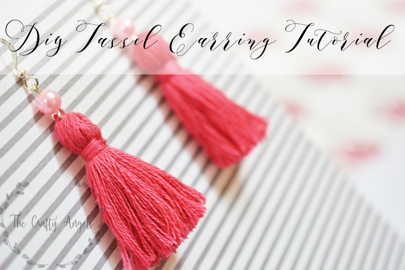 DIY Tassel Earrings Tutorial