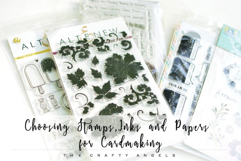 How to choose stamps, inks & papers for cardmaking in India
