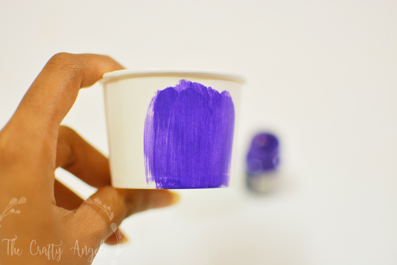 Diwali Craft : Colorful Paper Cup Diwali Lights garland » The Crafty Angels