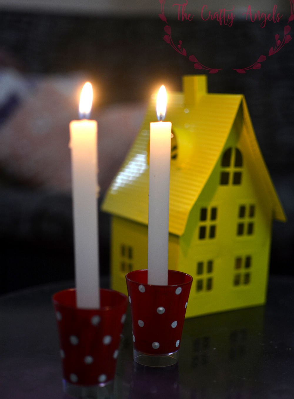 DIY Advent candle holder, advent candle ideas, advent candle decor