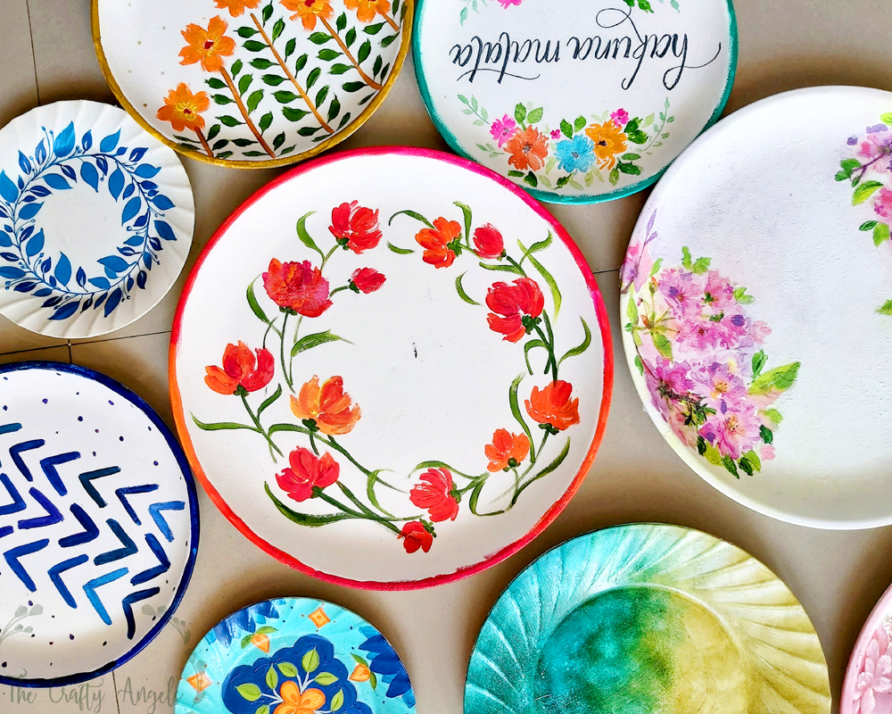 Redecorate your wall with DIY Decorative Wall plate