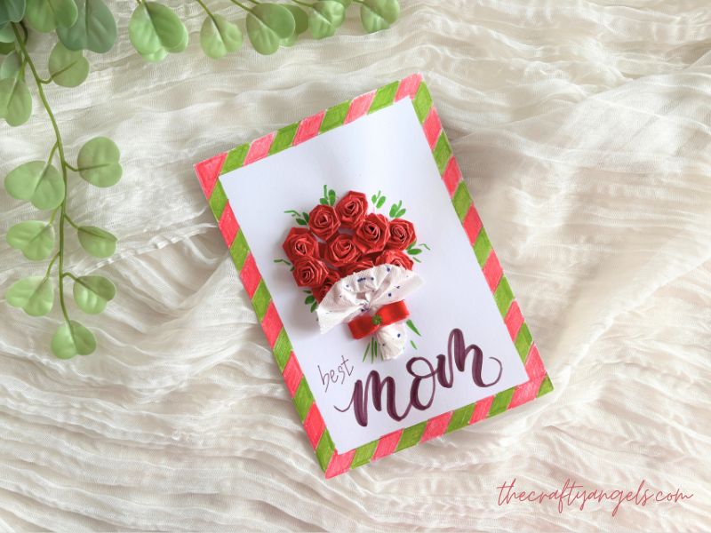 DIY Mother’s Day Card with Paper Roses (6)