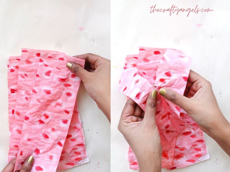 toilet paper roses for mothers day card