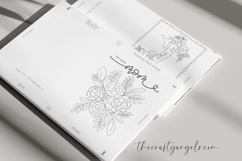 Mother's Day Card Printables, Mother's day card DIY. how to make mothers day cards, Mothers day card easy, mothers day card ideas, mothers day card coloring outlines